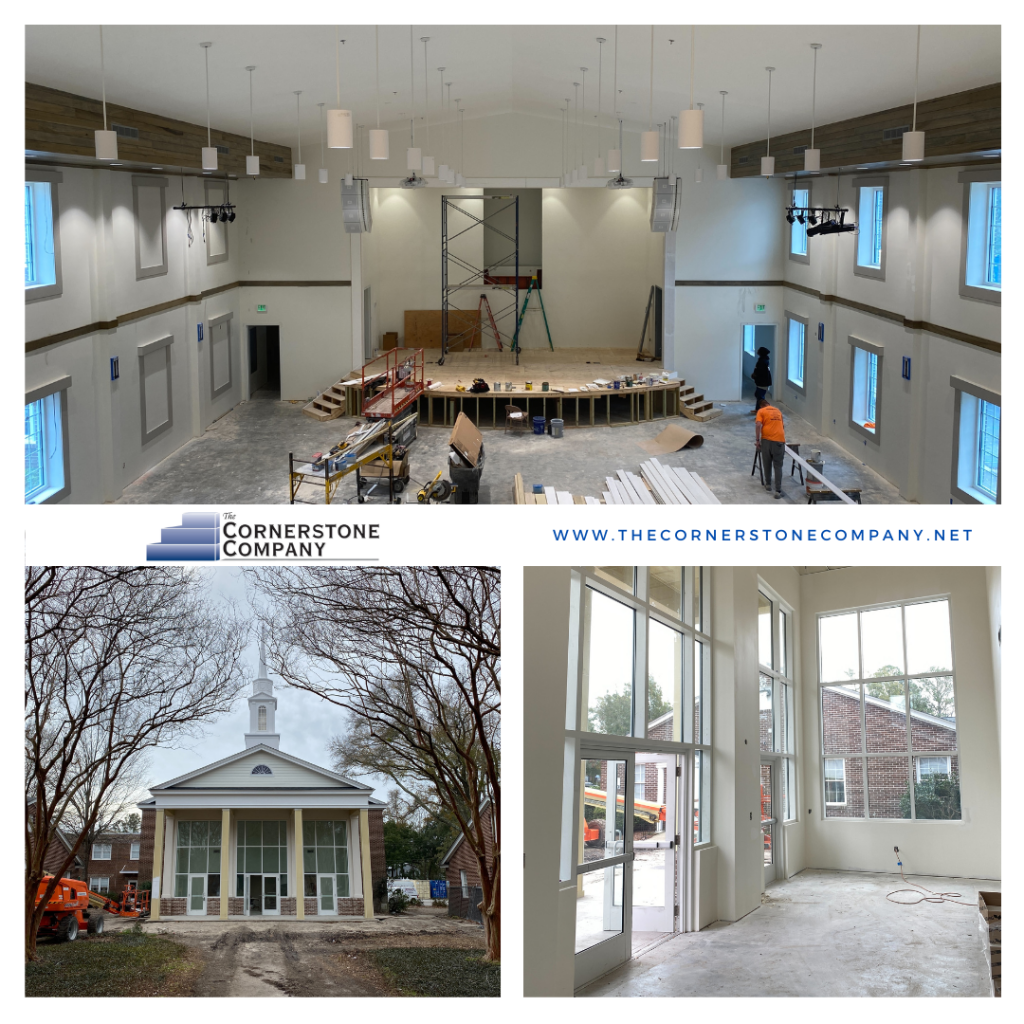 The Cornerstone Company Fort Johnson Baptist Church Projects Nears